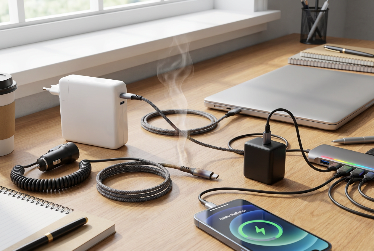 Fast charging isn’t one thing: phone + charger + cable + negotiation