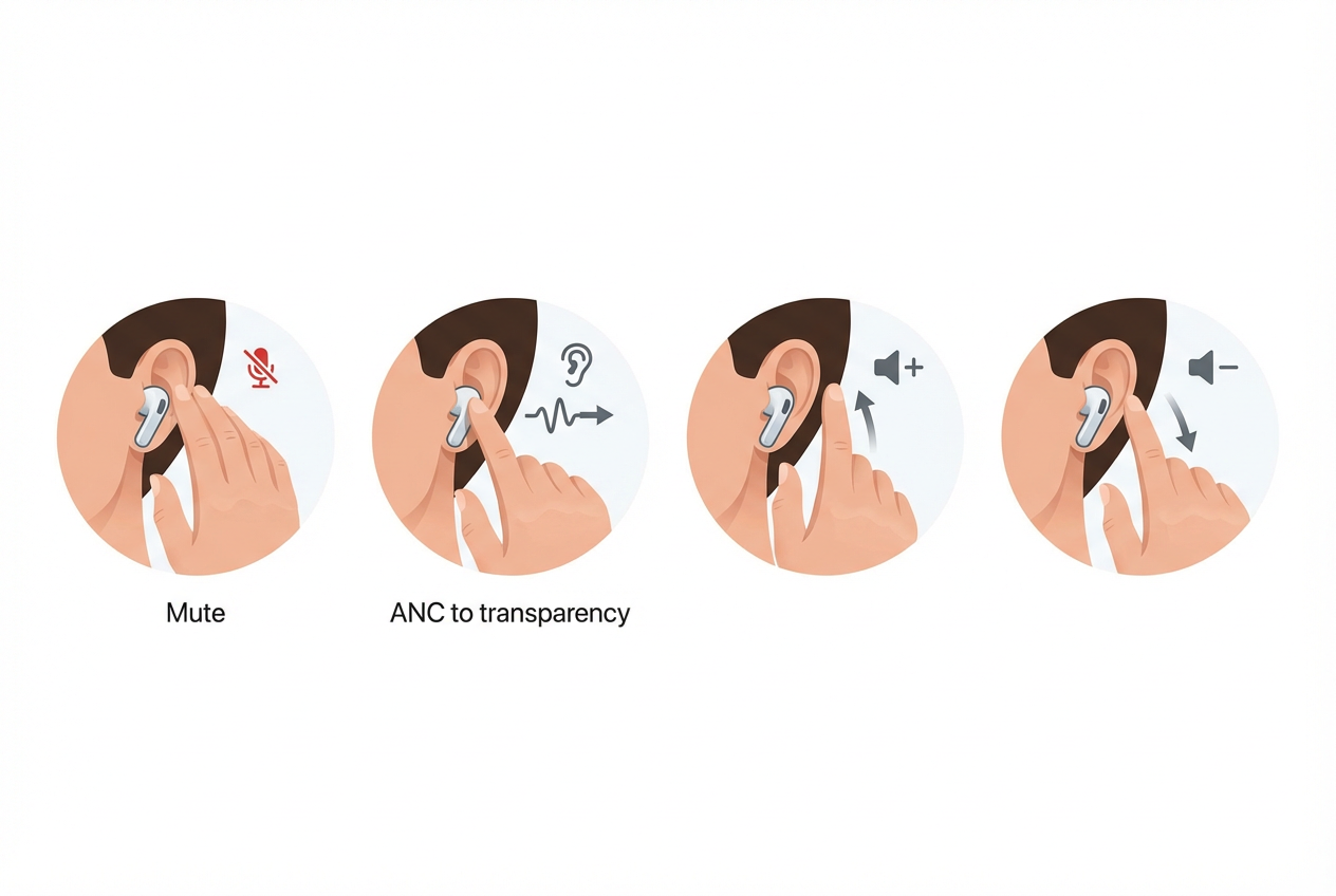 Controls, volume changes, and how often you’ll touch your phone