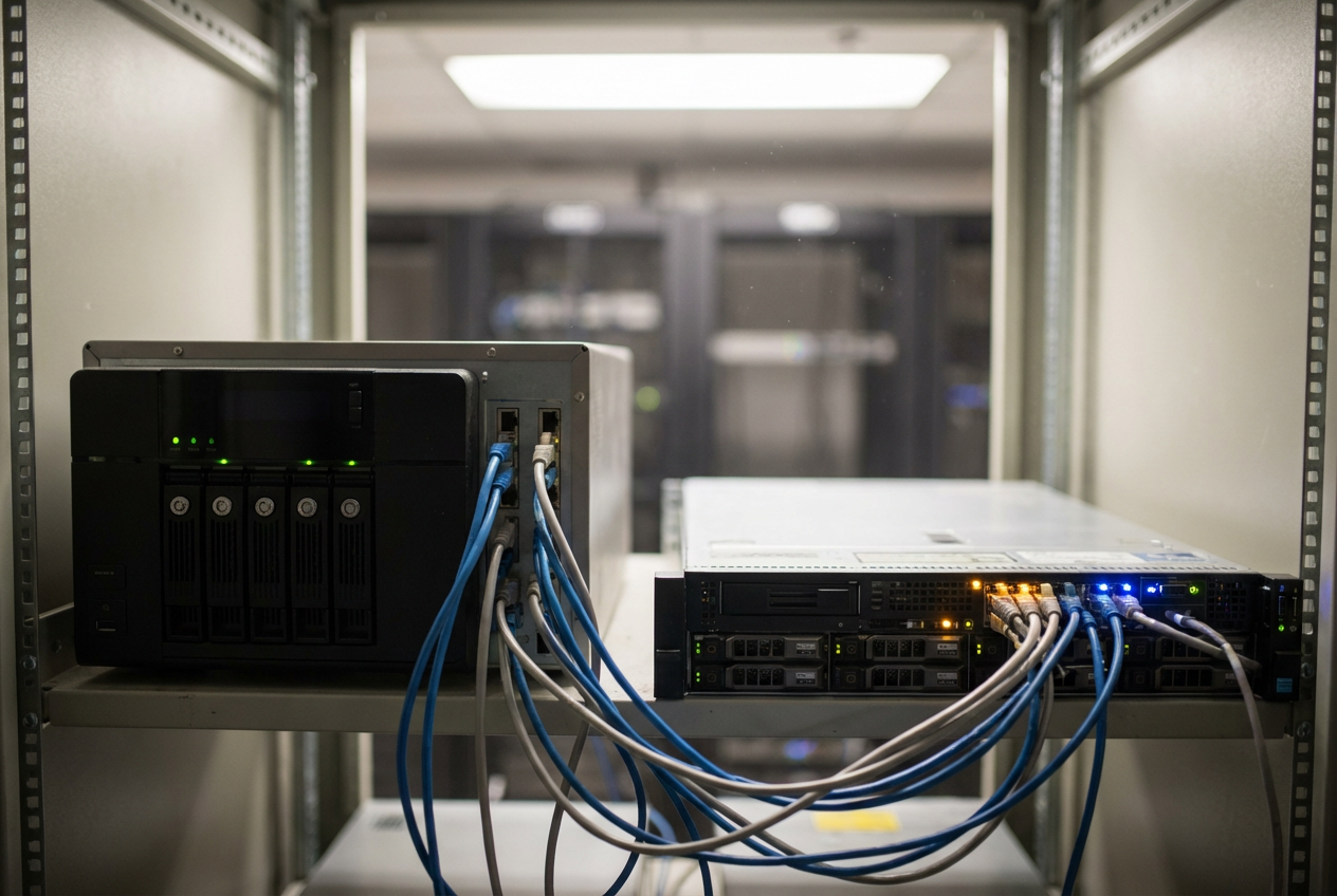 Where will the backups live without turning storage into a side quest?